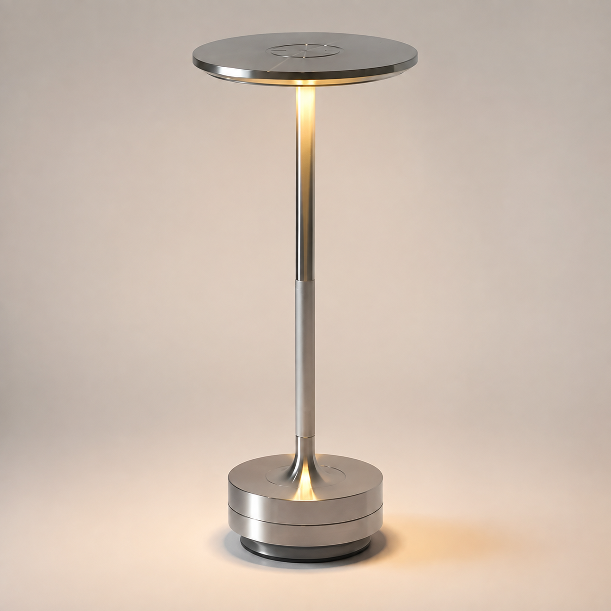 Bedside Table Lamp, Wireless Rechargeable Design, Metal, Touch Control, Dimmable LED Lighting 9