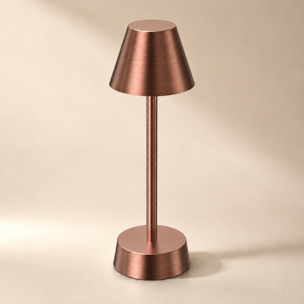 Cordless Table Lamp | 3000K Touch Dimming, Aluminum And Acrylic, Five Finishes 5