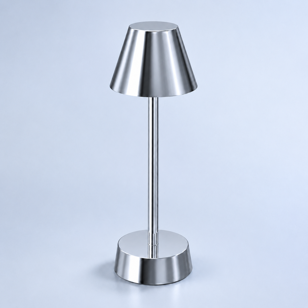 Cordless Table Lamp | 3000K Touch Dimming, Aluminum And Acrylic, Five Finishes 6