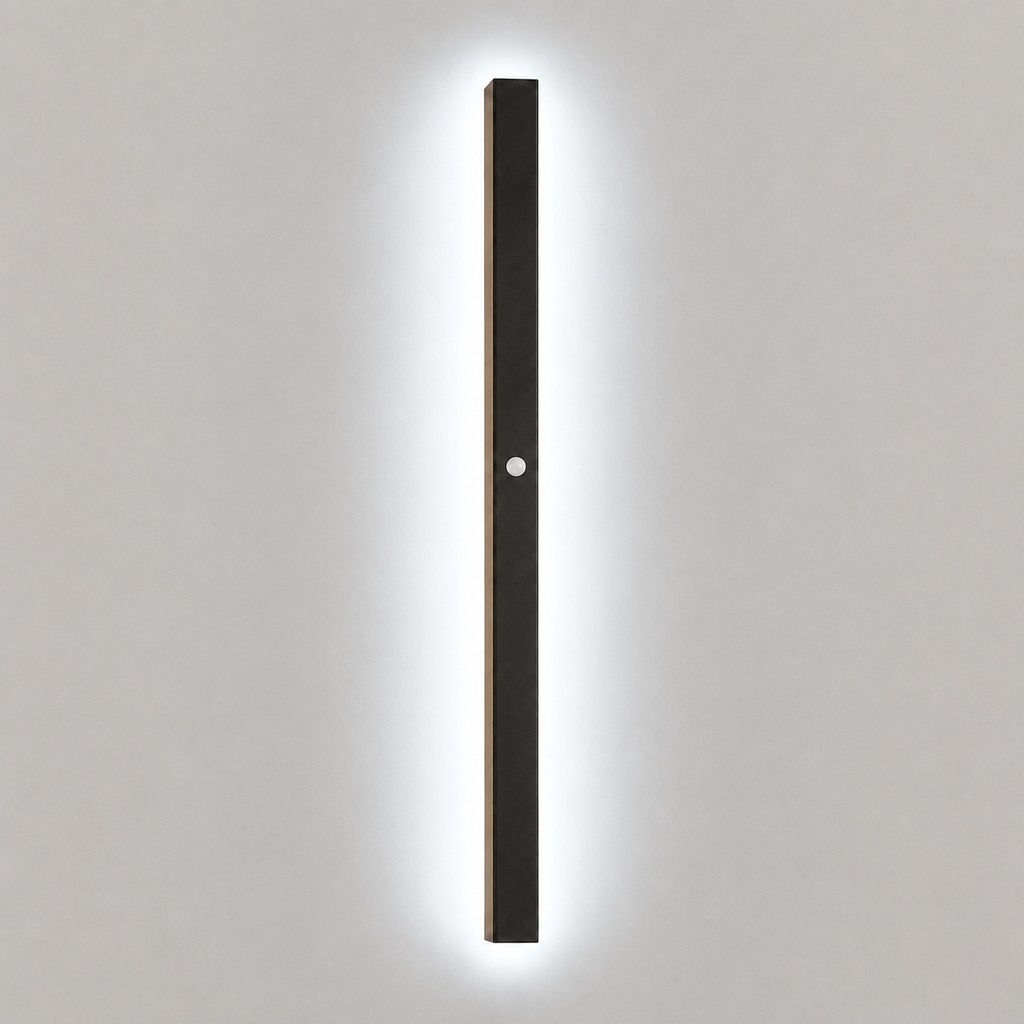 Linear Outdoor and Indoor Wall Sconce, Metal And Acrylic, LED Lighting 10
