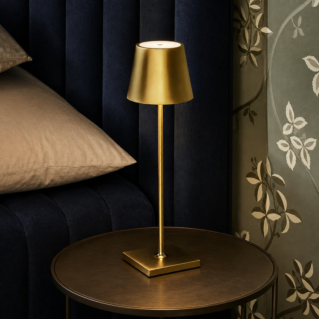Portable Table Lamp | Waterproof 5200mAh Battery, Touch Dimming, 3000K Warm Light 0