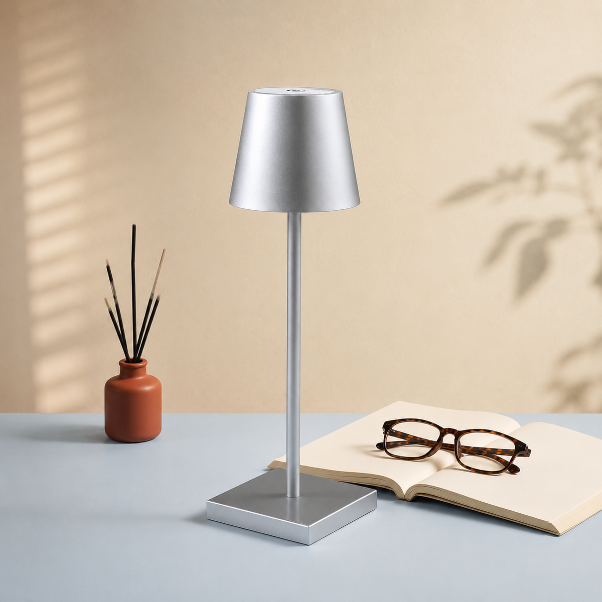 Portable Table Lamp | Waterproof 5200mAh Battery, Touch Dimming, 3000K Warm Light 2