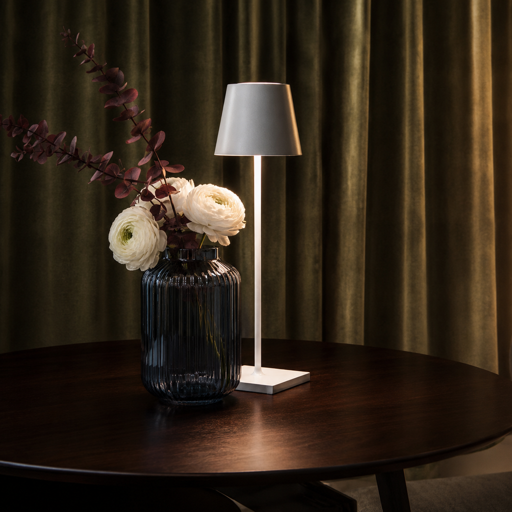 Portable Table Lamp | Waterproof 5200mAh Battery, Touch Dimming, 3000K Warm Light 5