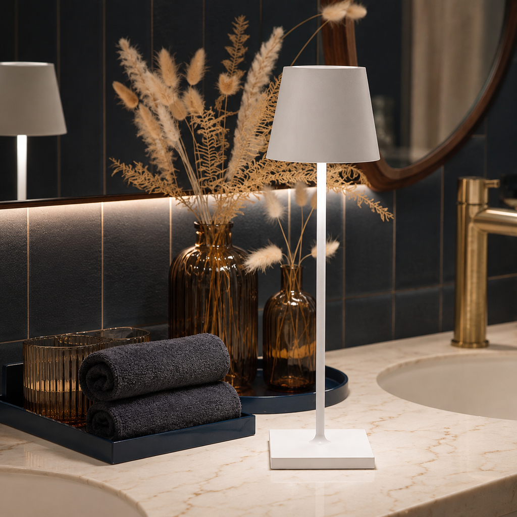Portable Table Lamp | Waterproof 5200mAh Battery, Touch Dimming, 3000K Warm Light 6