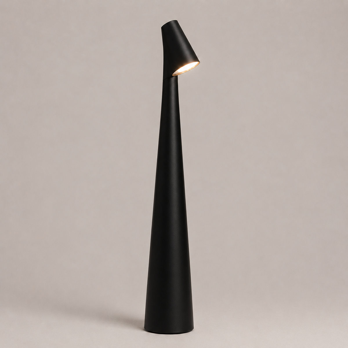 Rechargeable Table Lamp, Aluminum, Dimmable 2700K Warm White LED 9