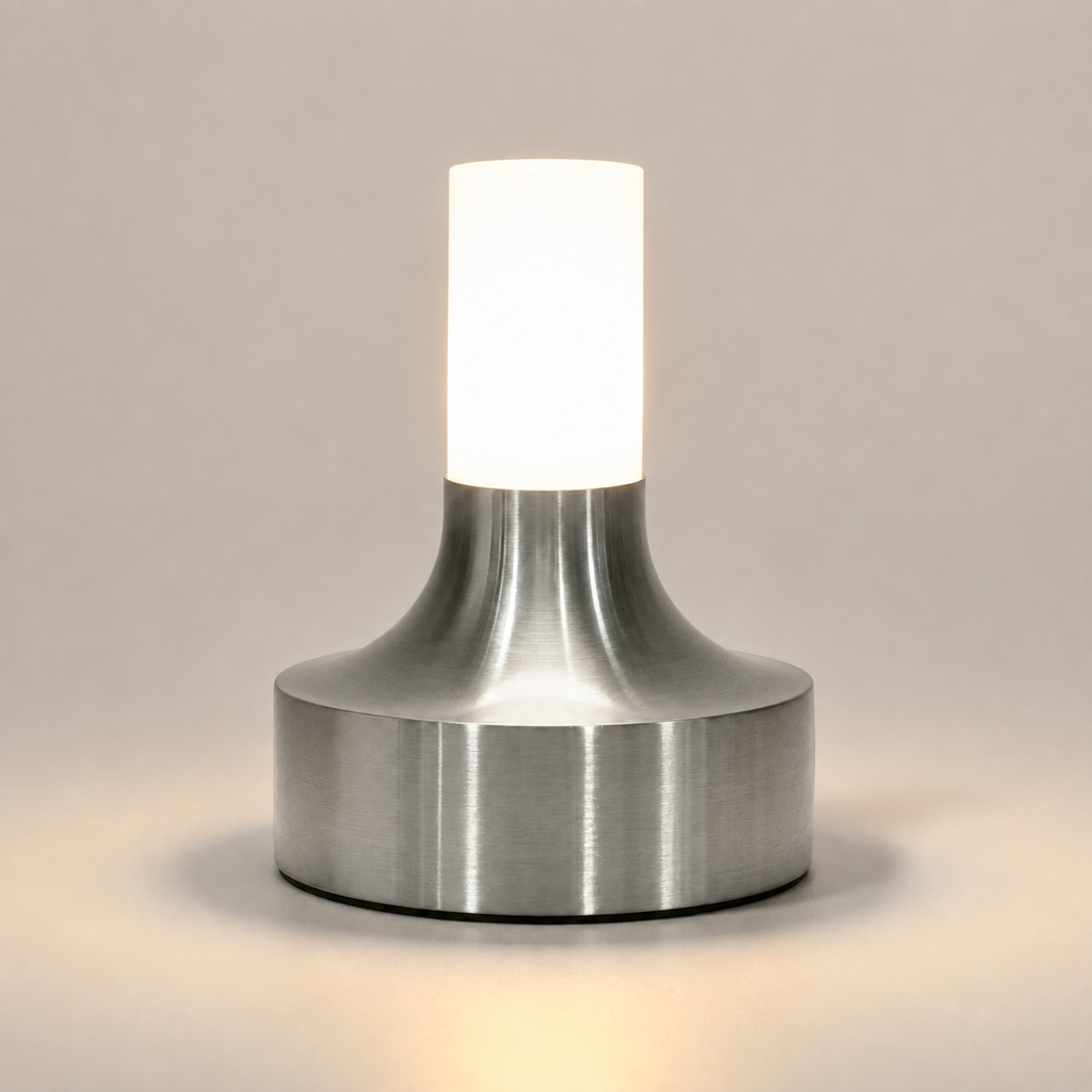 Table Lamp, Rechargeable Cordless Design, Aluminum, Touch Dimming And Three Color Temperatures 9