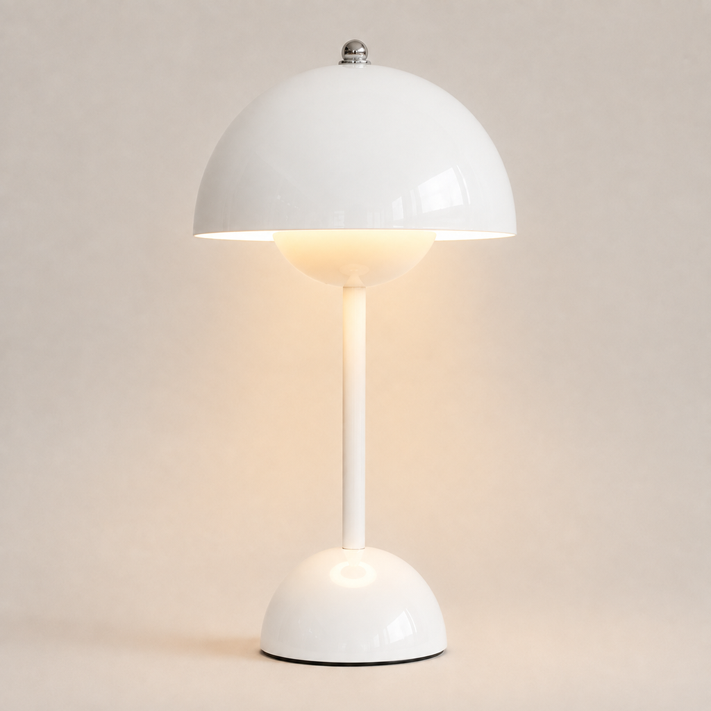 Table Lamp, Wireless and Wired, Polycarbonate and Steel, Three Color Temperatures 12