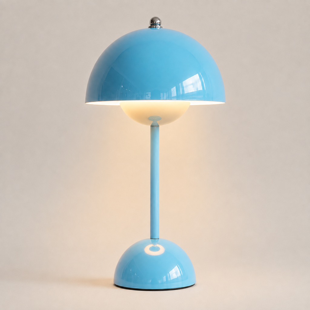 Table Lamp, Wireless and Wired, Polycarbonate and Steel, Three Color Temperatures 18