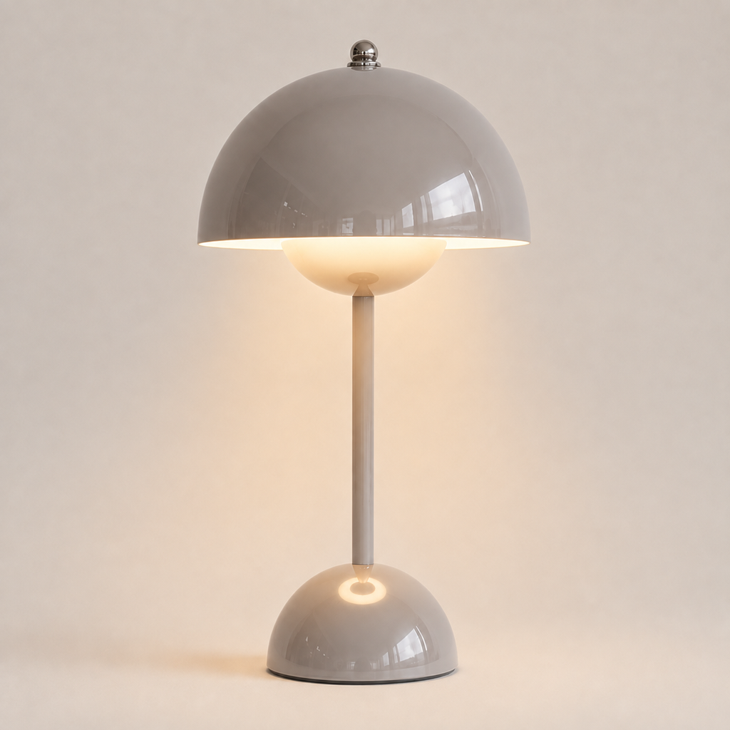 Table Lamp, Wireless and Wired, Polycarbonate and Steel, Three Color Temperatures 26